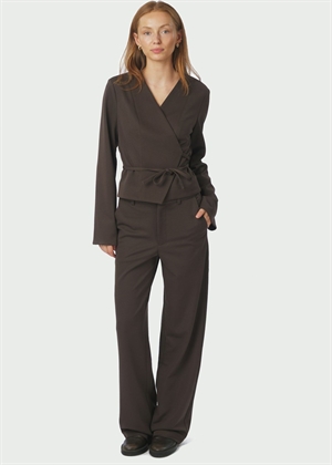 Simmi bluse Dark Brown Neo Noir 